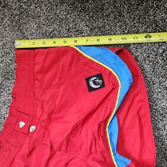 Vintage Catch It board shorts! 80s - Picture 6 of 8